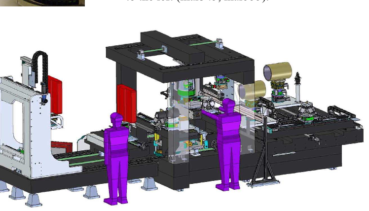 Fig. 4 (below): 3D-XRD micro-structure mapper with sample-handling in the center part, shielded optics to the right (with free space shown for Kirkpatrick-Baez Multilayer mirrors or Compound Refractive Lenses) and various near-field (3D x-ray detector from Risø [16] or Photonic Science VHR 11 megapixel CCD [17]) and far-field detectors to the left (mar345, mar555).