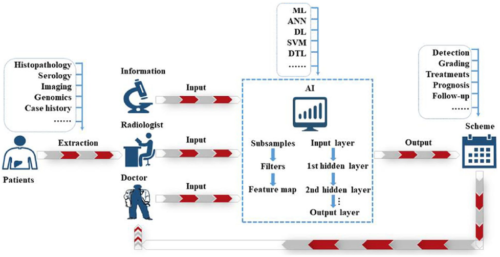 Fig. 2 illustrates a conceptual diagram of how AI can be used to diagnose HCC [64]